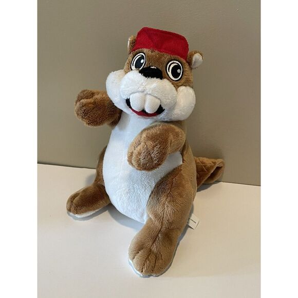 Buc-ee's Beaver 11"‎ Plush With Hat. - Picture 1 of 7